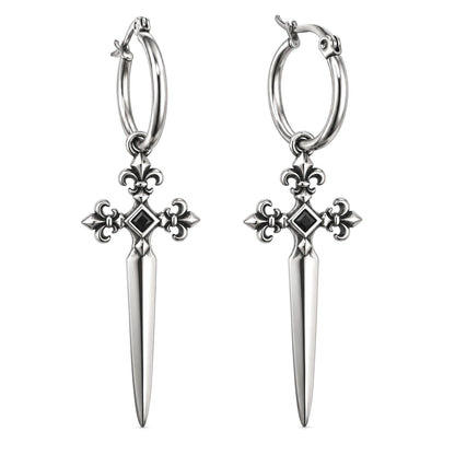 Juliet Dagger Hoop Earrings