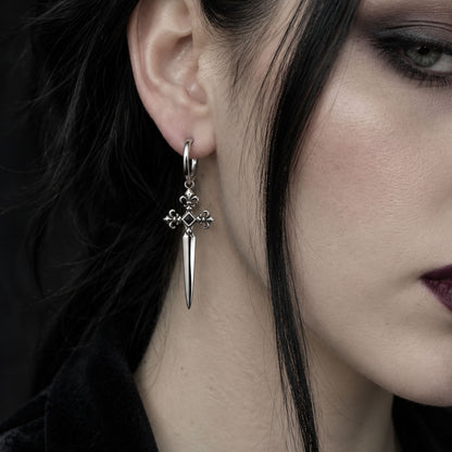 Juliet Dagger Hoop Earrings