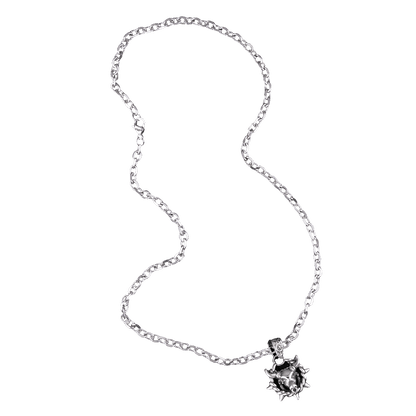 Taurus Zodiac Spike Necklace