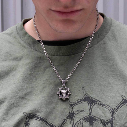 Taurus Zodiac Spike Necklace
