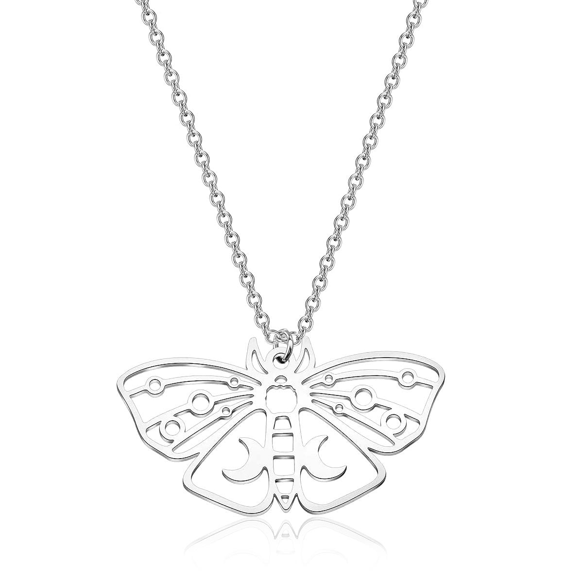 Luna Moon Moth Necklace