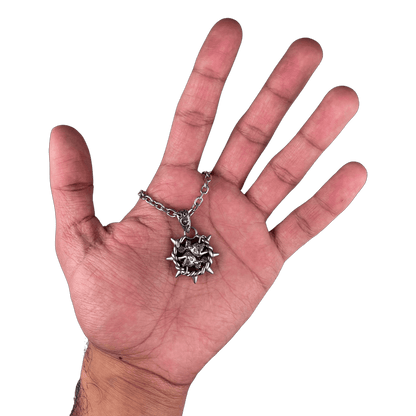 Pisces Zodiac Spike Necklace