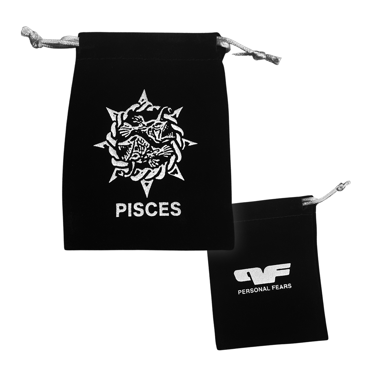 Pisces Zodiac Spike Necklace