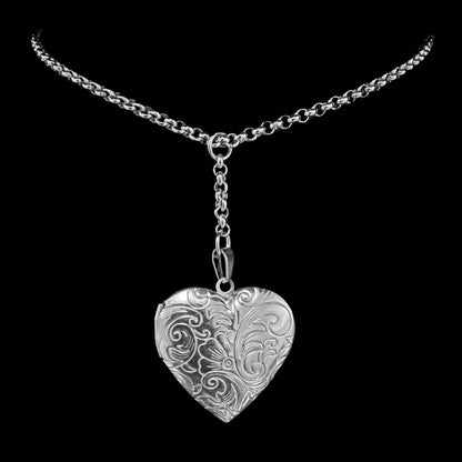 Nosferatu Ellen Heart Locket Necklace