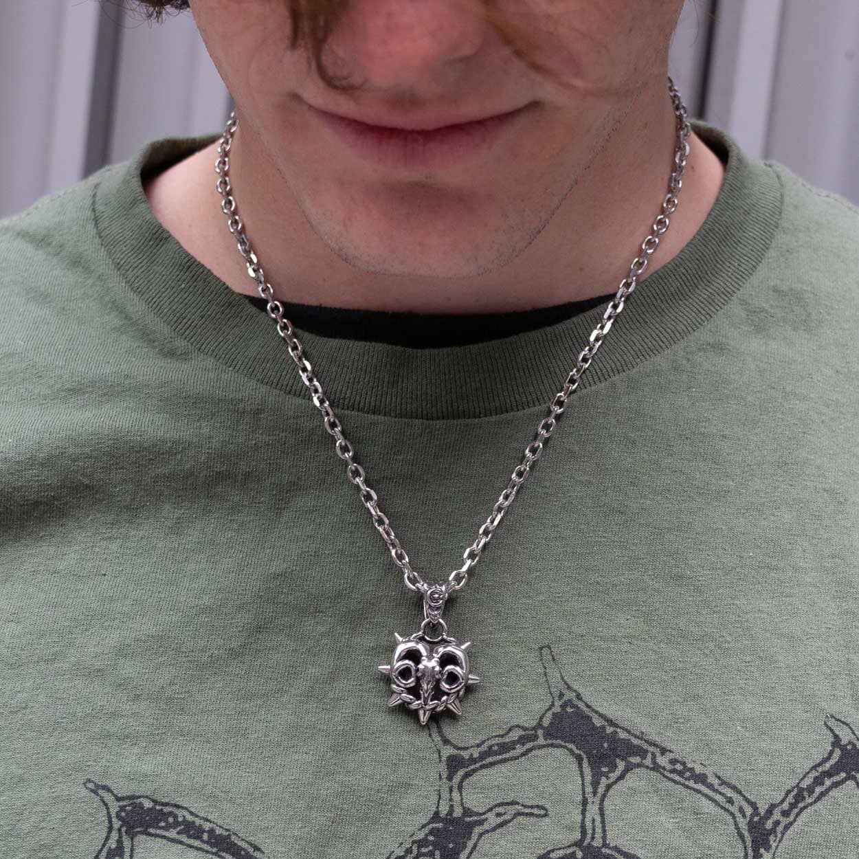Aries Zodiac Spike Necklace