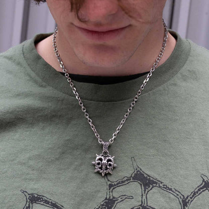 Aries Zodiac Spike Necklace