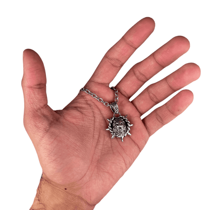 Leo Zodiac Spike Necklace