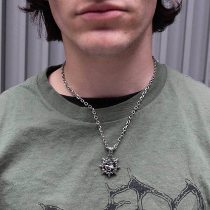 Sagittarius Zodiac Spike Necklace