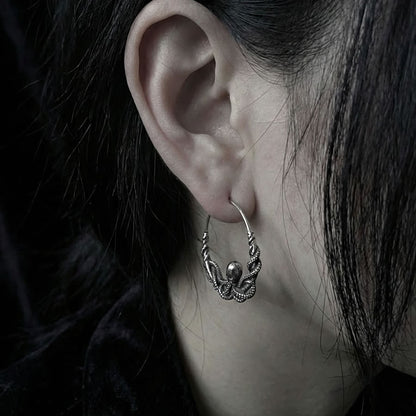 Kraken Hoop Earrings