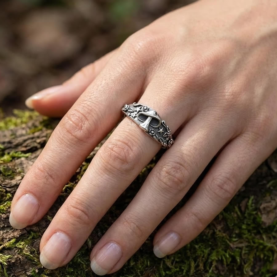 Magical Garden Mushroom Ring