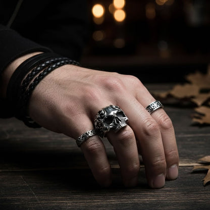 Los Muertos Skull Ring