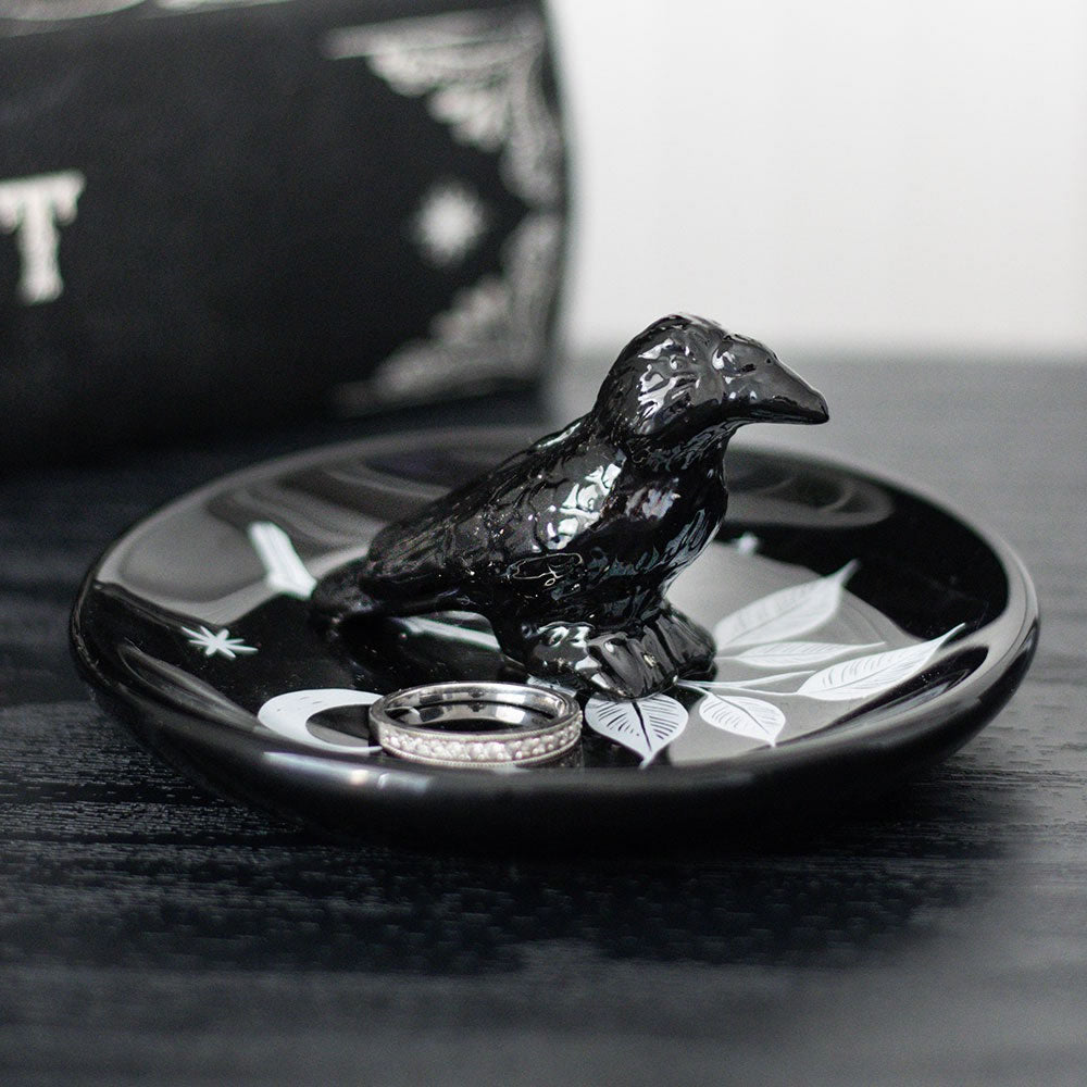 Raven Jewellery Trinket Dish