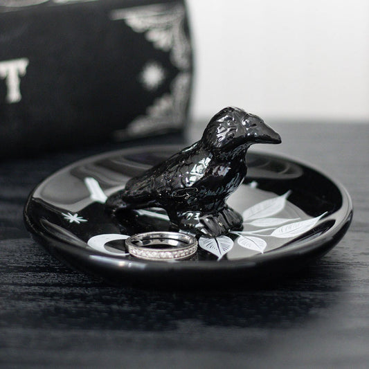Raven Jewellery Trinket Dish