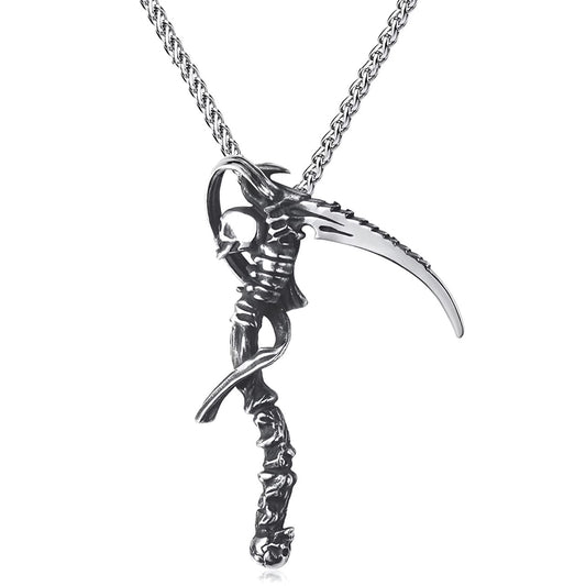The Reapers Scythe Necklace