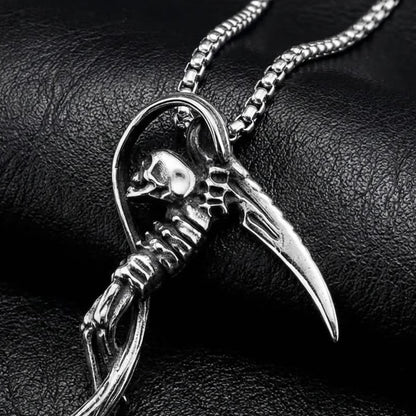 The Reapers Scythe Necklace
