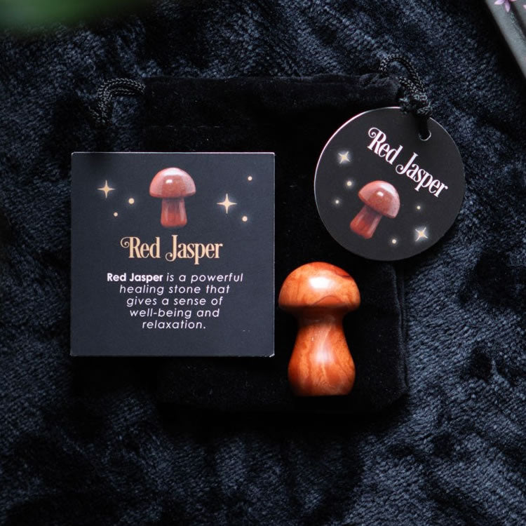 Red Jasper Mushroom