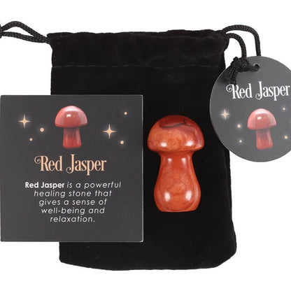 Red Jasper Mushroom