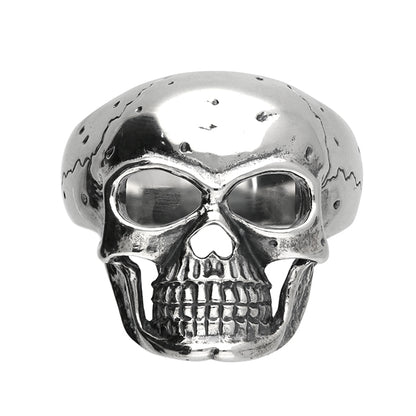 Solid Silver Skull Ring