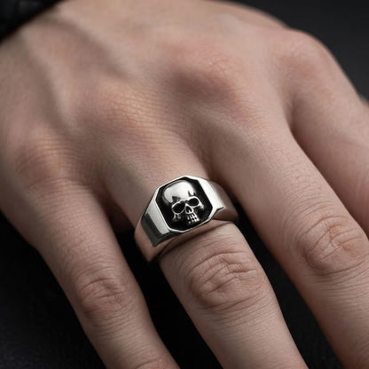 Skull Signet Ring
