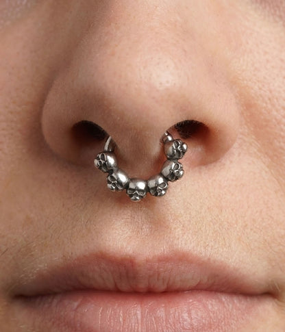 Skull Septum/Cartilage Clicker