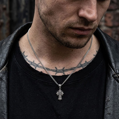Skull Cross Necklace