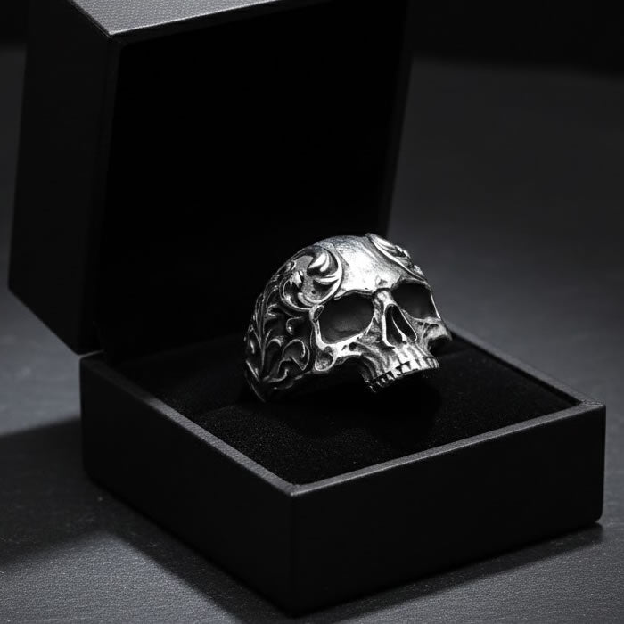 Los Muertos Skull Ring