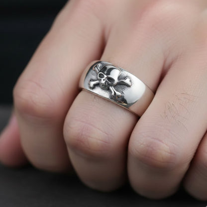 Classic Skull Bones Ring