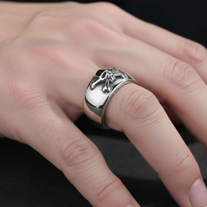 Classic Skull Bones Ring