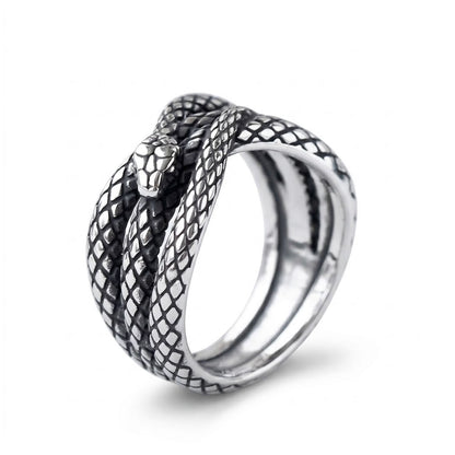 Coiled Snake Ring