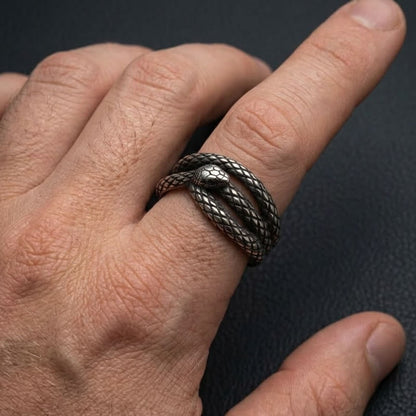 Coiled Snake Ring