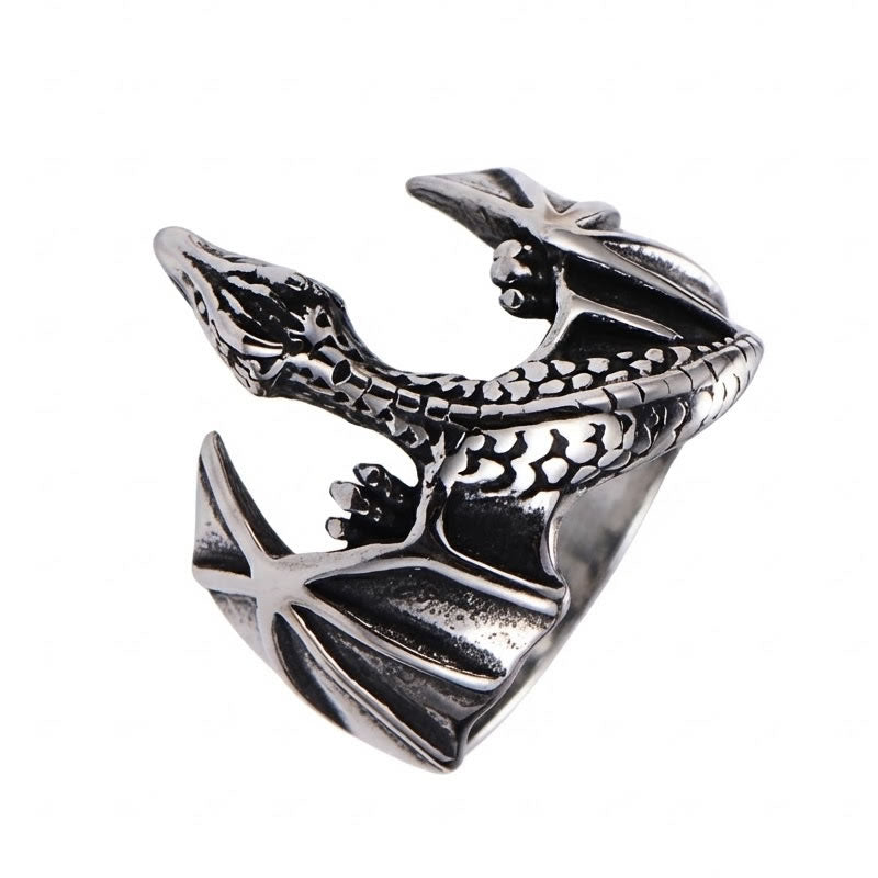 Stainless Steel Dragon Ring
