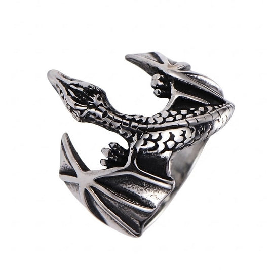 Stainless Steel Dragon Ring