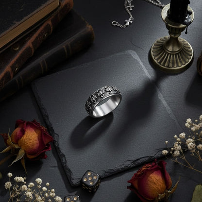 Stainless Steel Scorpion Spinning Ring