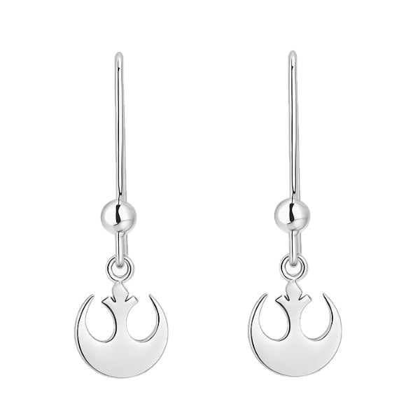 Sterling Silver Rebel Alliance Drop Earrings