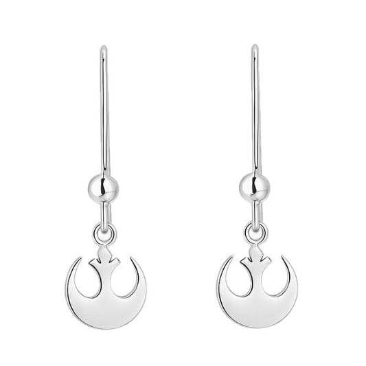 Sterling Silver Rebel Alliance Drop Earrings