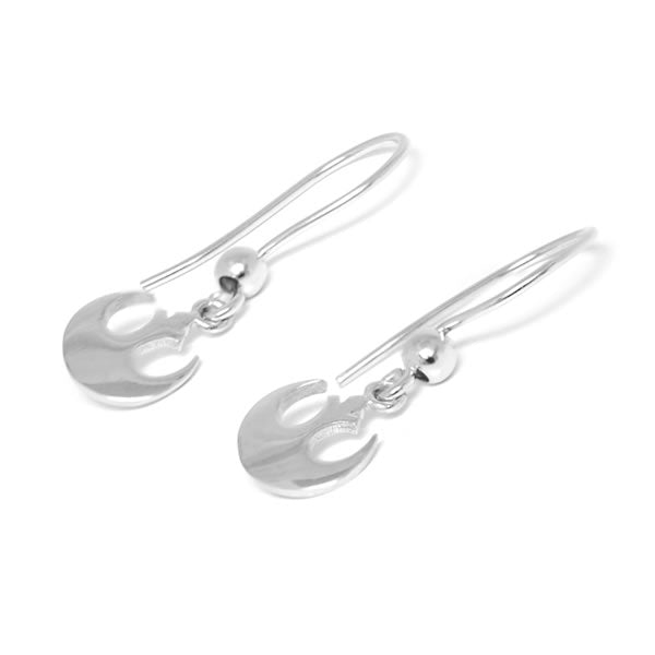 Sterling Silver Rebel Alliance Drop Earrings