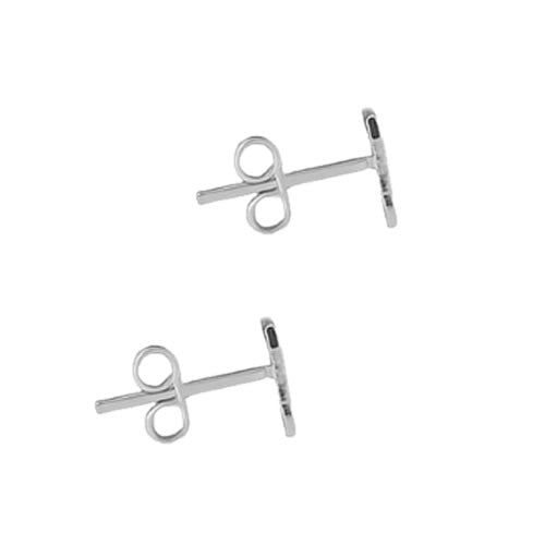Sterling Silver Rebel Alliance Stud Earrings