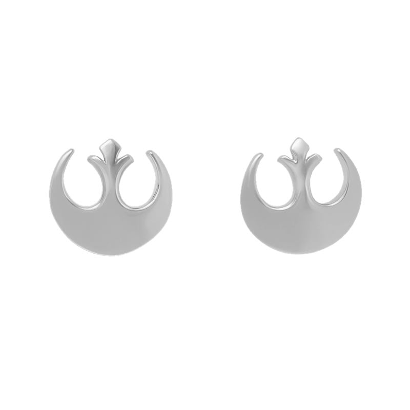 Sterling Silver Rebel Alliance Stud Earrings