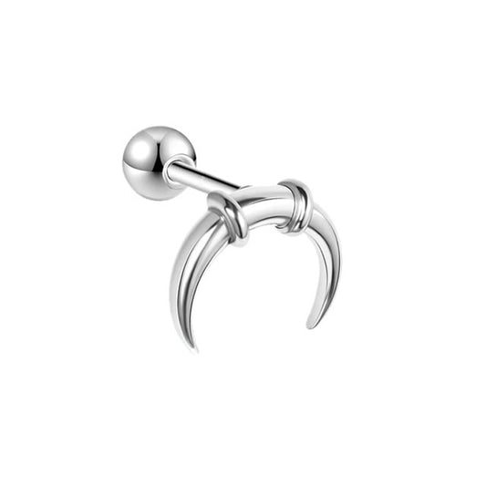 Tusk Cartilage Stud Earring